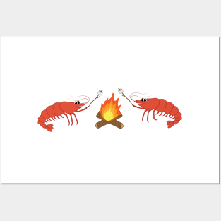 Shrimp Scampi Posters and Art